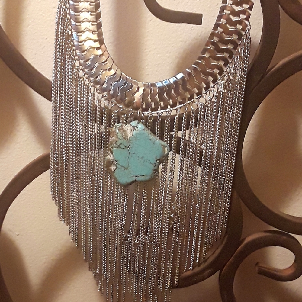 Silver & Turquoise Statement - image 3
